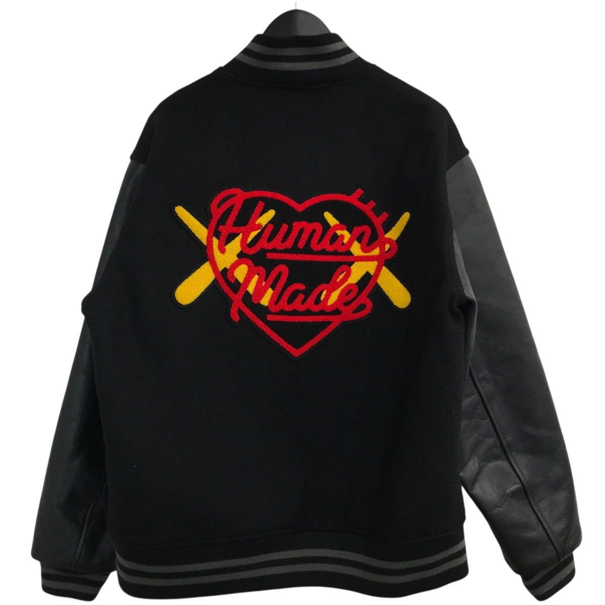 HUMAN MADE×UNDER COVER LAST ORGY 2 VARSITY JACKETスタジャン