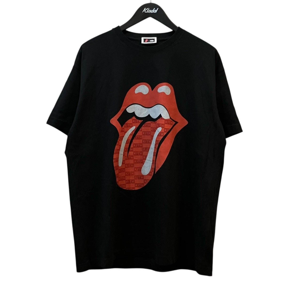 KITH Rolling Stones Monogram Tongue Tee ローリングストーンズプリントTシャツ 古着・中古-1枚目のアイテム画像