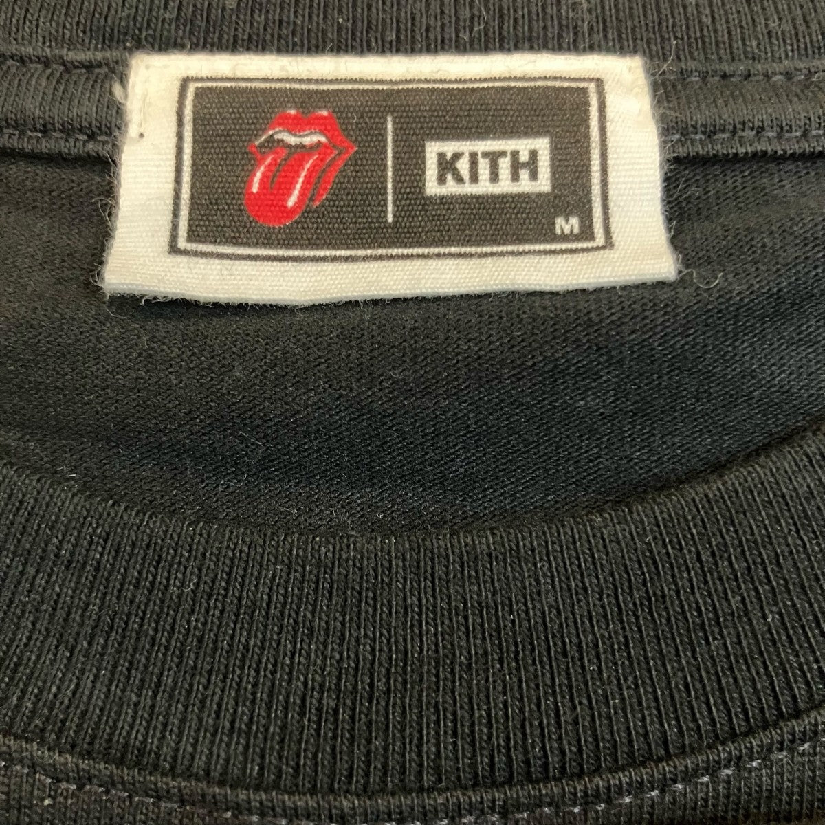 KITH Rolling Stones Monogram Tongue Tee ローリングストーンズプリントTシャツ 古着・中古-5枚目のアイテム画像