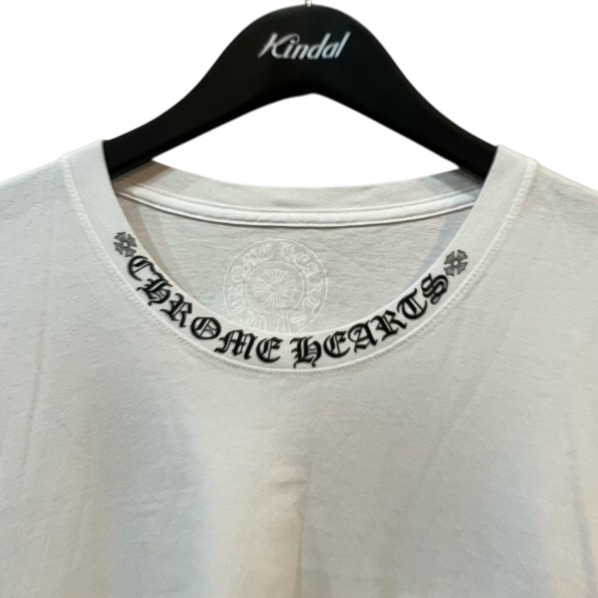 CHROME HEARTS ネックロゴTシャツ 古着・中古-3枚目のアイテム画像