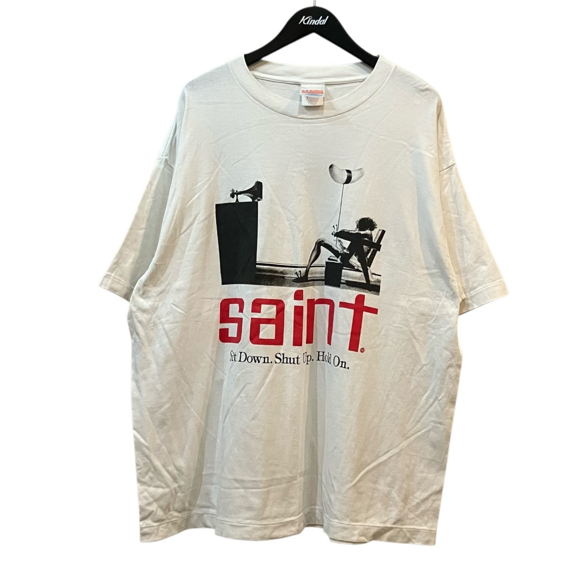 SAINT MICHAEL SS TEE SAINT プリントTシャツ 古着・中古-1枚目のアイテム画像