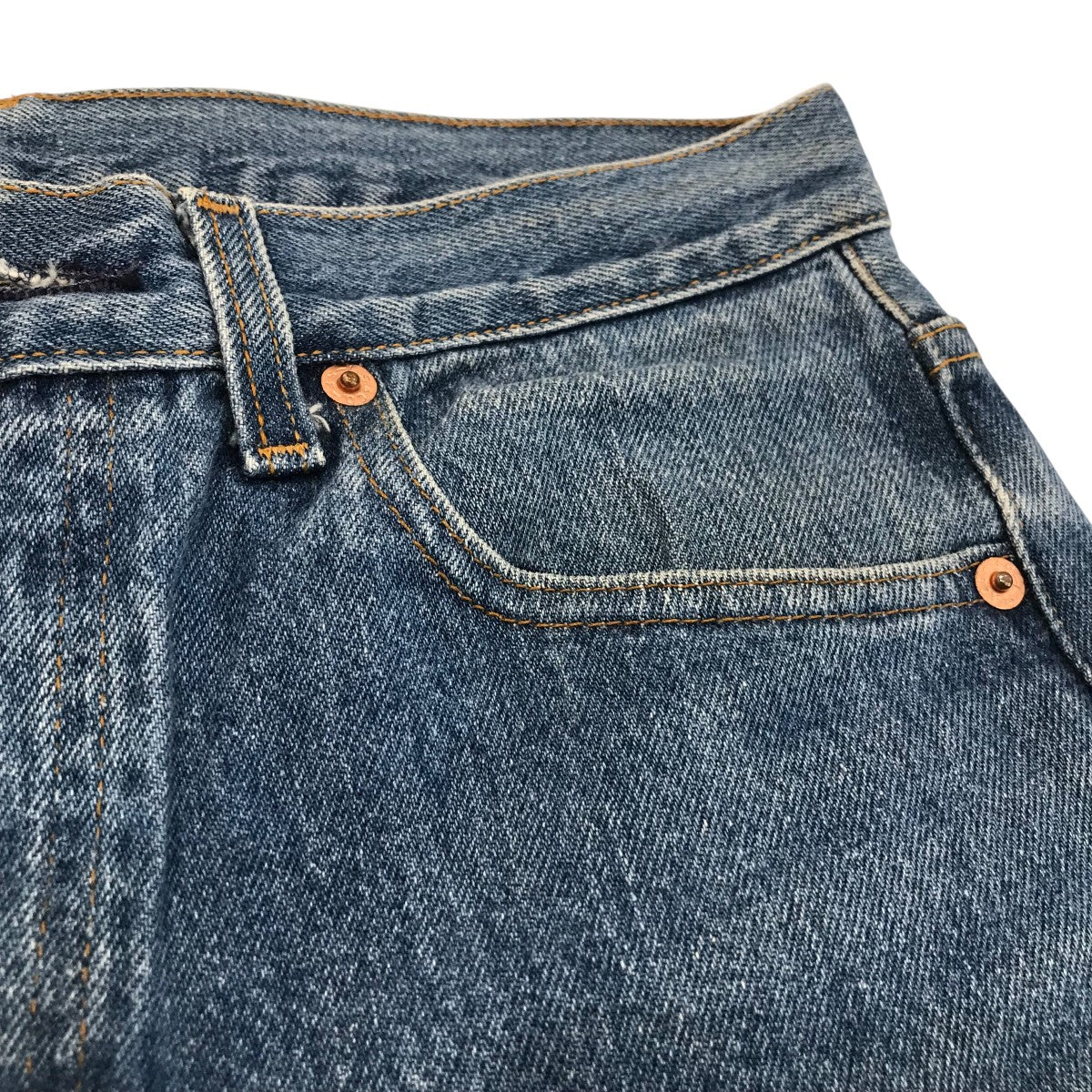 90s「裏555 バレンシア工場」501デニムパンツ