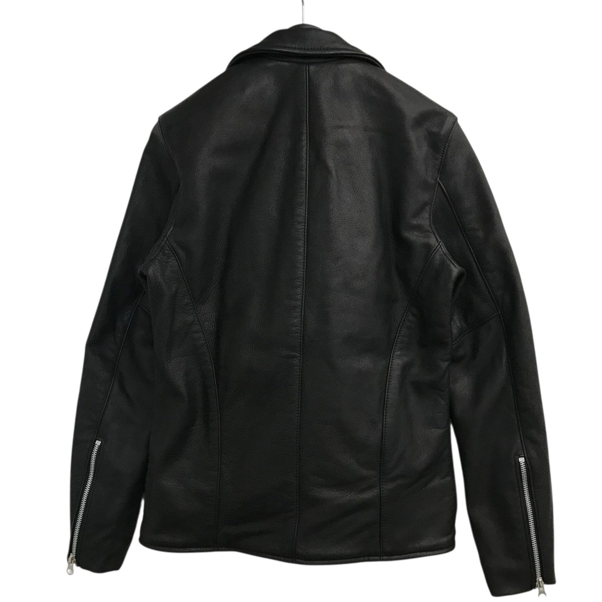 VANSON(バンソン) カウレザーダブルライダースジャケット ブラック