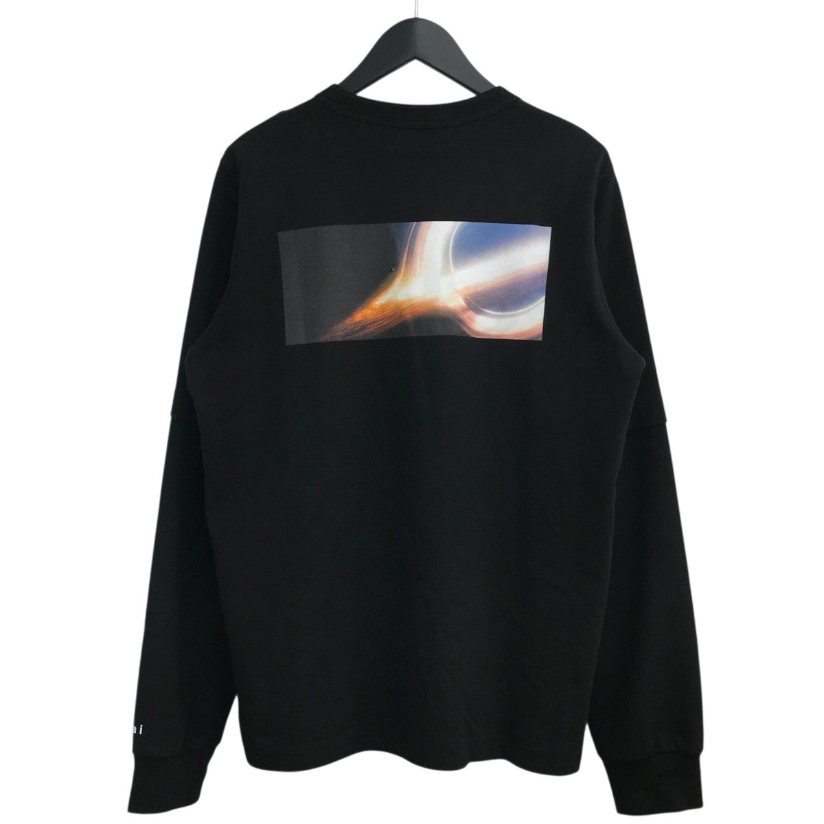 sacai(サカイ) 「SAMPLE品」INTERSTELLAR長袖Tシャツ ブラック サイズ