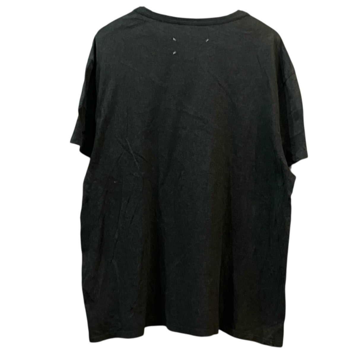 Maison Margiela コットンジャージメランジクルーネック半袖Tシャツ 古着・中古-2枚目のアイテム画像