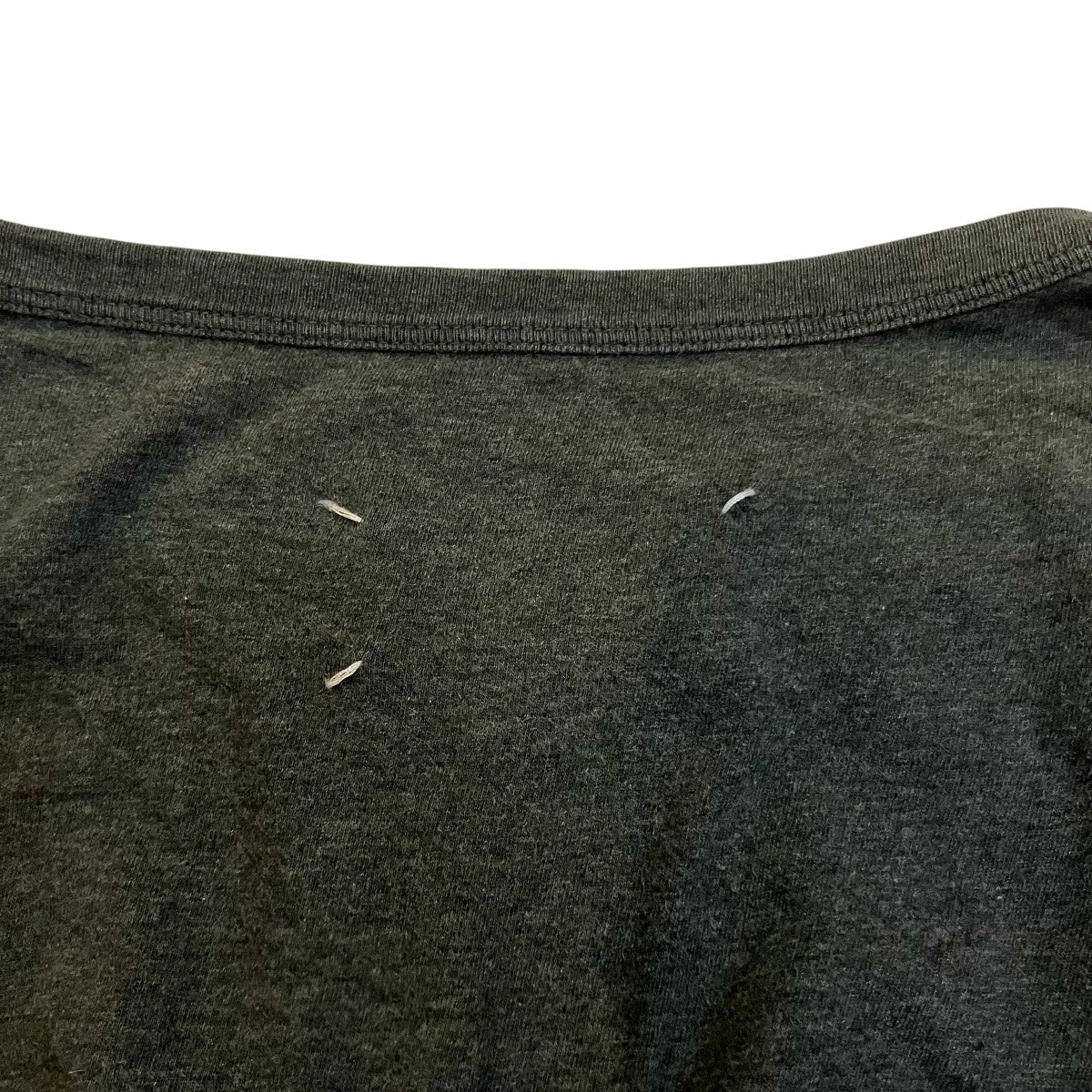 Maison Margiela コットンジャージメランジクルーネック半袖Tシャツ 古着・中古-6枚目のアイテム画像