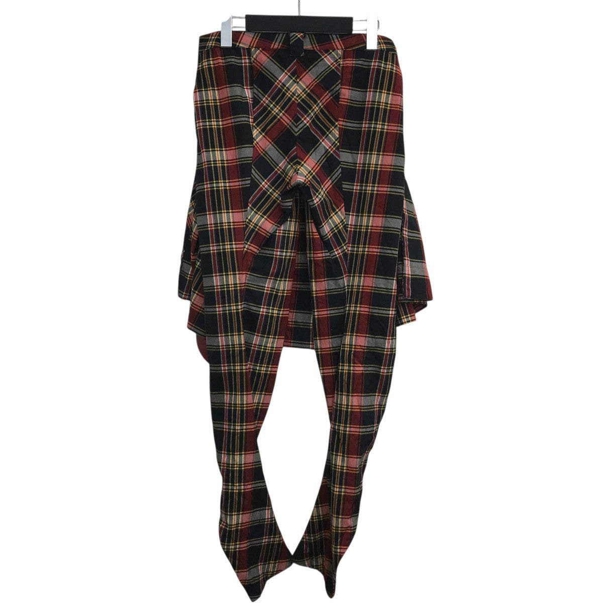 【中古】ヴィヴィアンウエストウッドマン チェック柄 ブルゾン Vivienne Westwood man(ヴィヴィアンウエストウッドマン) エプロン付き