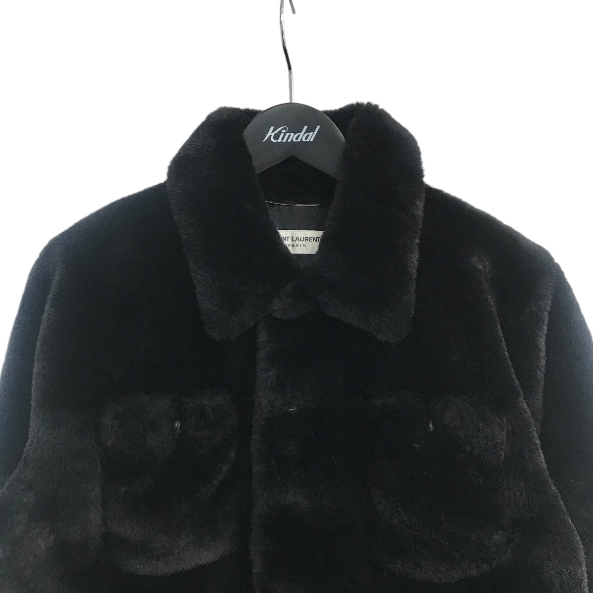 Saint Laurent Paris フェイクファージャケット713737 古着・中古-3枚目のアイテム画像