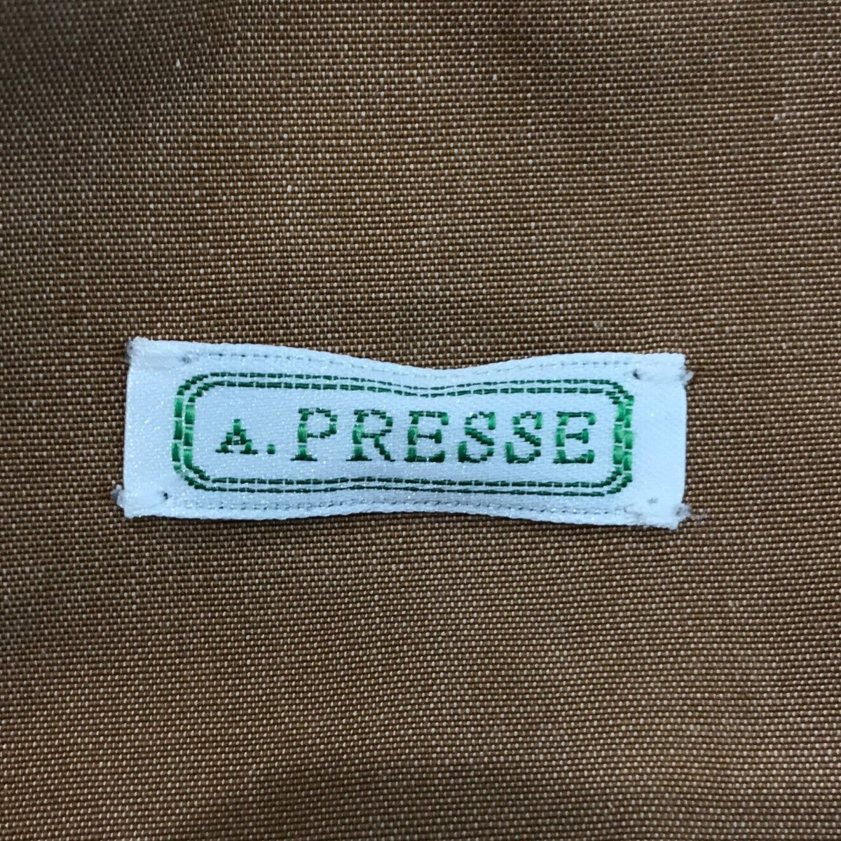 A．PRESSE(アプレッセ) シャンブレーハリントンジャケット22SAP 01 09H