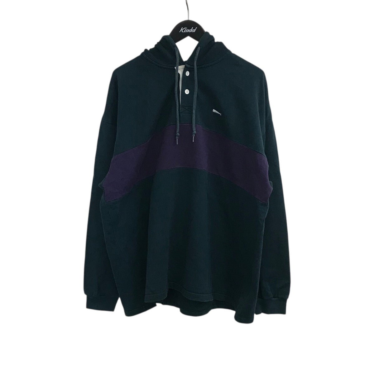 「BERRYS HENLEY NECK HOODED LS」プルオーバーパーカー