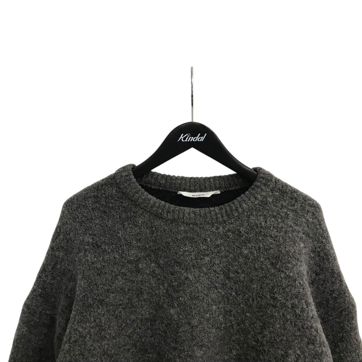 ウールクルーネックニットNMKN 22AW 002