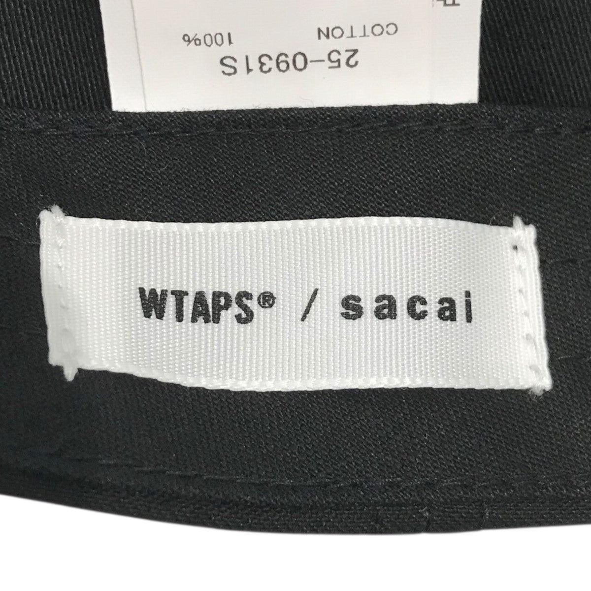 25SS「Cotton Back Satin Cap」キャップ250931S