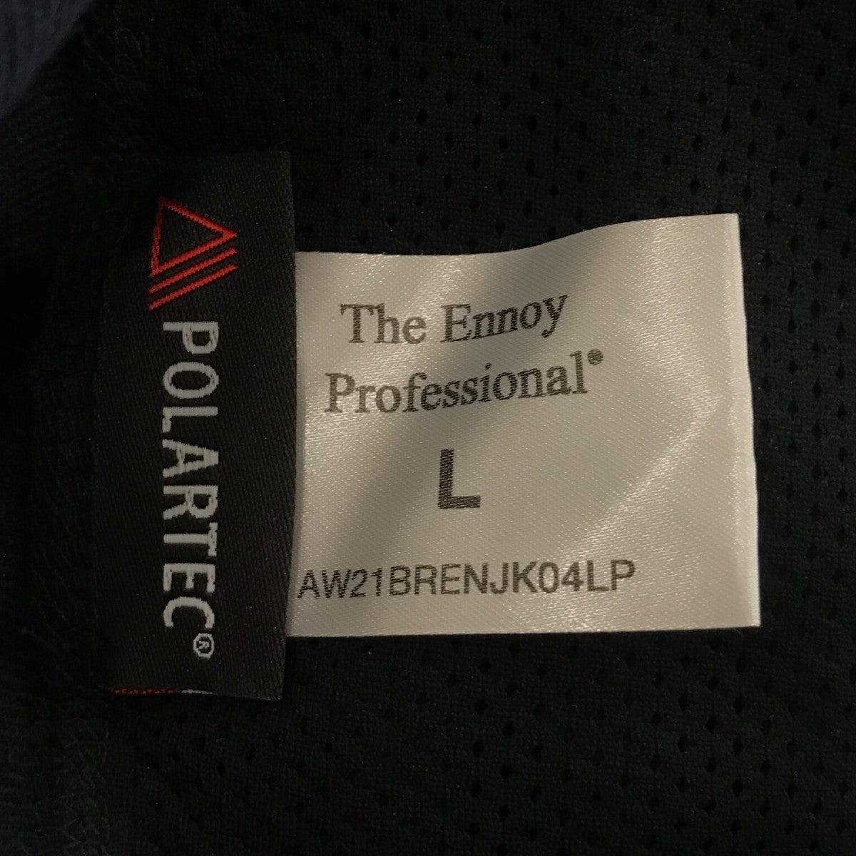 THE ENNOY PROFESSIONAL フリースジャケットAW21BRENJK04LP 古着・中古-5枚目のアイテム画像