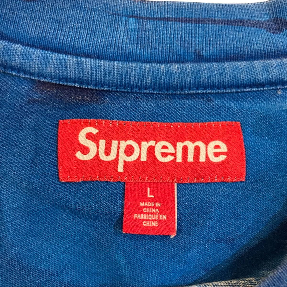 Supreme Overprint Small Box S S Top オーバープリントスモールボックスロゴTシャツ 古着・中古-5枚目のアイテム画像