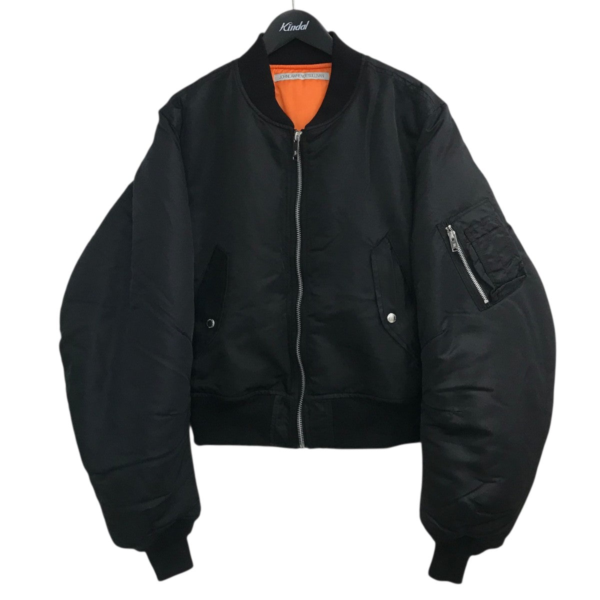 JOHN LAWRENCE SULLIVAN 25AW「NYLON MASSIVE ROUNDED SLEEVE BOMBER JACKET」ボンバージャケット1B009 0325 13 古着・中古-1枚目のアイテム画像