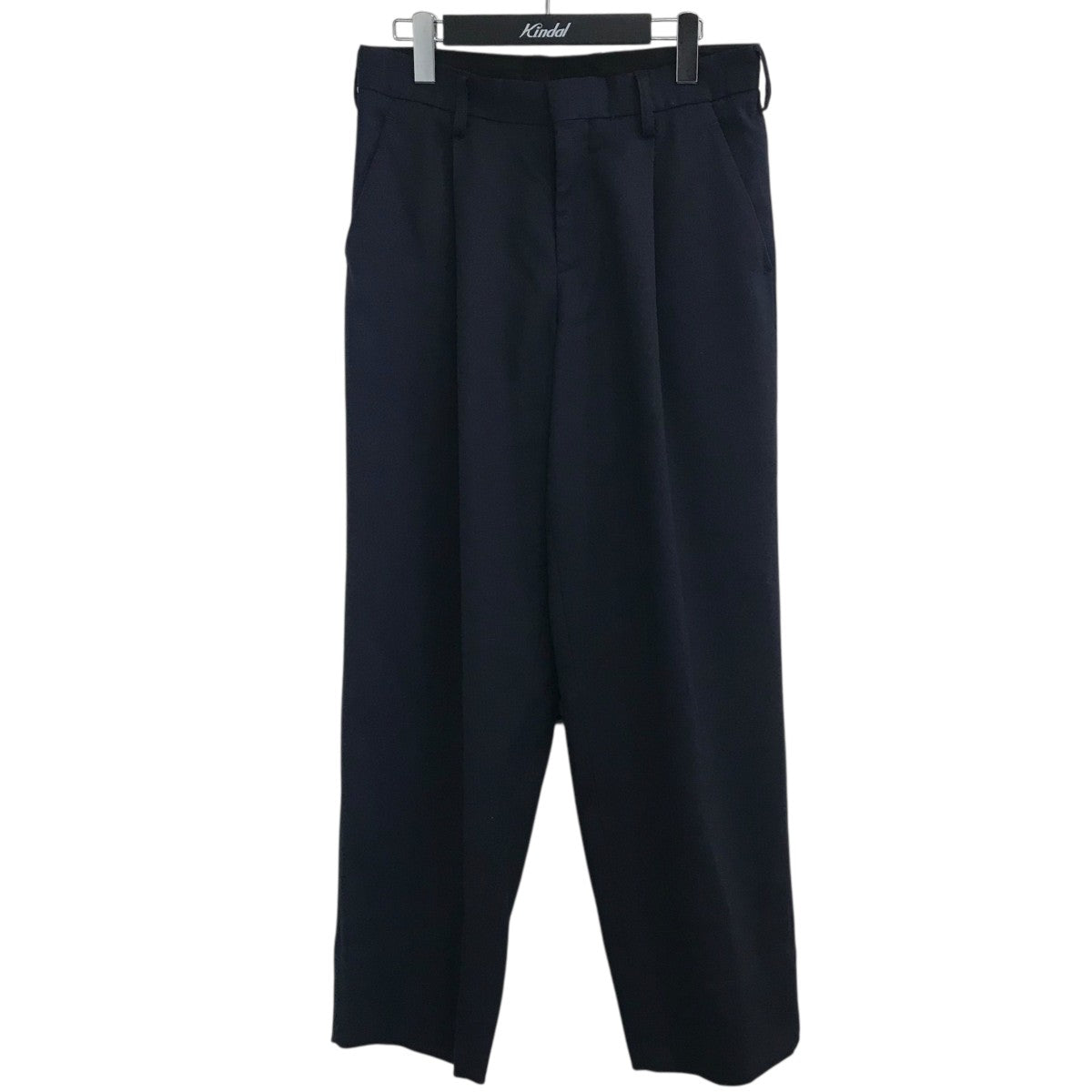 kolor(カラー) 23AWタックワイドテーパードパンツ23WCM P01103 23WCM