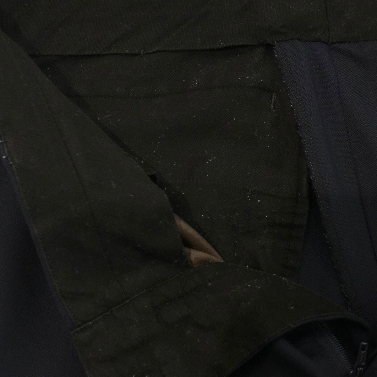 kolor(カラー) 23AWタックワイドテーパードパンツ23WCM P01103 23WCM