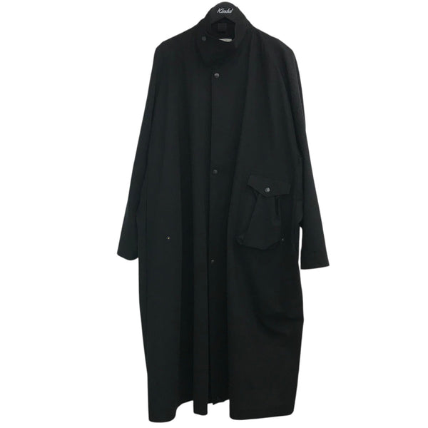 HYKE(ハイク) 「STRETCH TROPICAL MILITARY COAT」トロピカルウール