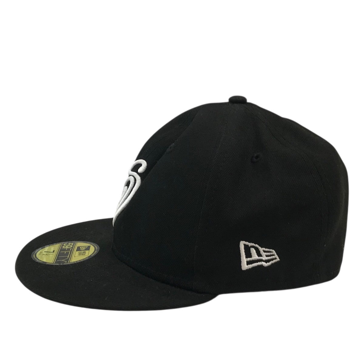 stussy×New Era キャップ ブラック サイズ 7 1/2(59.6cm)｜【公式