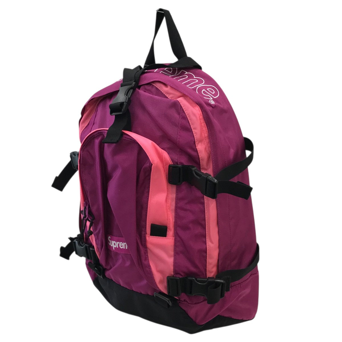 Supreme(シュプリーム) 19AW「Backpack」バックパック マゼンタ
