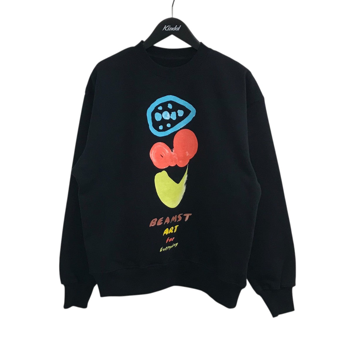 BEAMS T×Mayumi Yamase 「ART FOR EVERYDAY CREW NECK」プリントスウェット75130953146 古着・中古-1枚目のアイテム画像