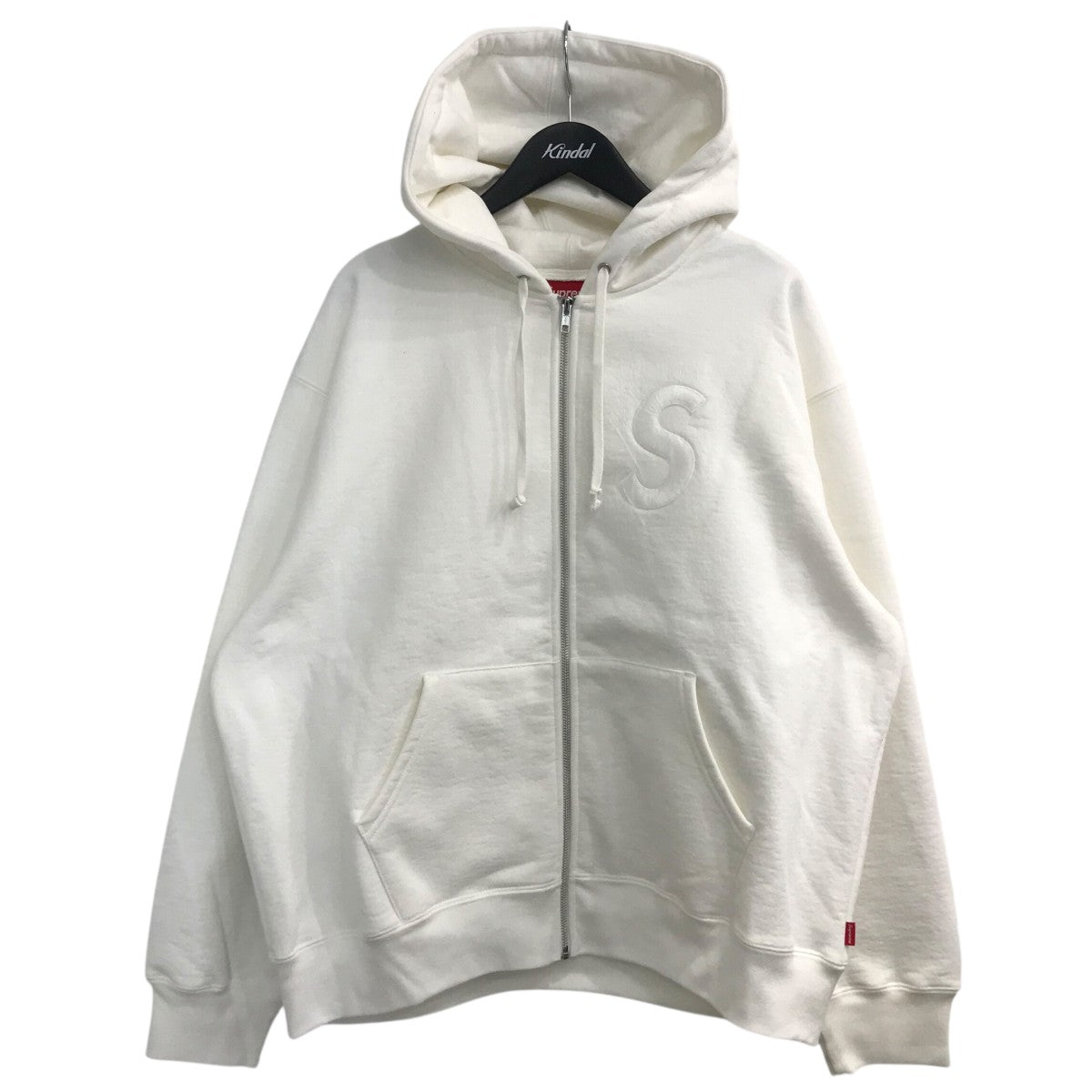 Supreme フード付きパーカー ホワイト SUPREME ホワイト フード付きパーカー - メルカリ