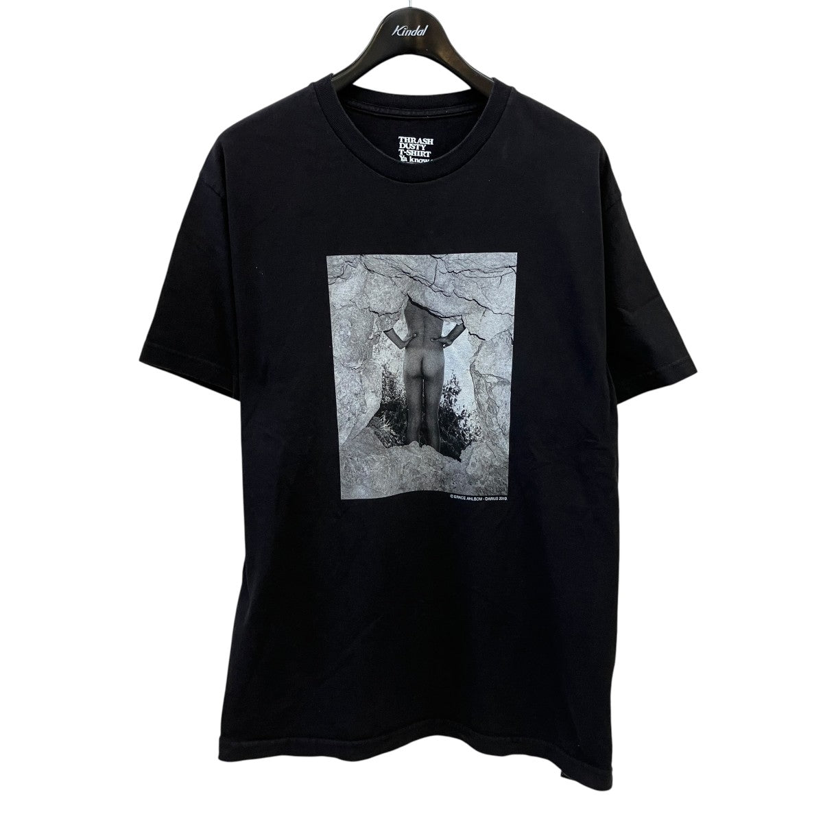 MINEDENIM Stie-lo x Grace Ahlbom Photo T-SH DARIUSプリントTシャツ21MND-STL002-99-L2 古着・中古-1枚目のアイテム画像