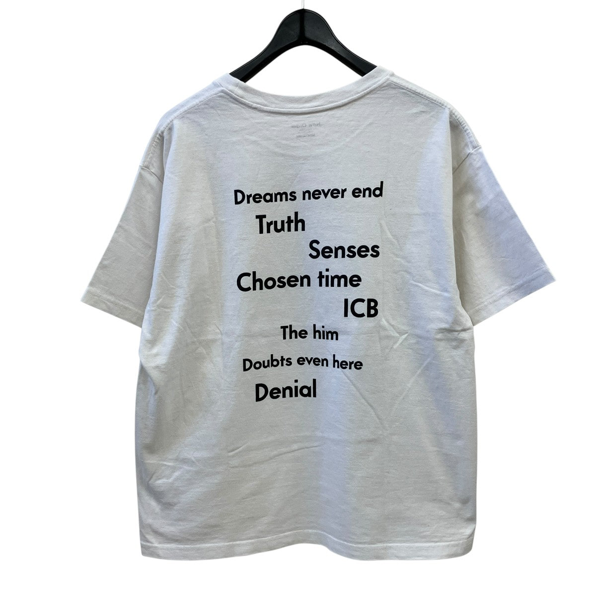 New Order×MINEDENIM MOVEMENT Crewneck T-SHクルーネックプリントTシャツMND-NOW.002-00-L2 古着・中古-2枚目のアイテム画像