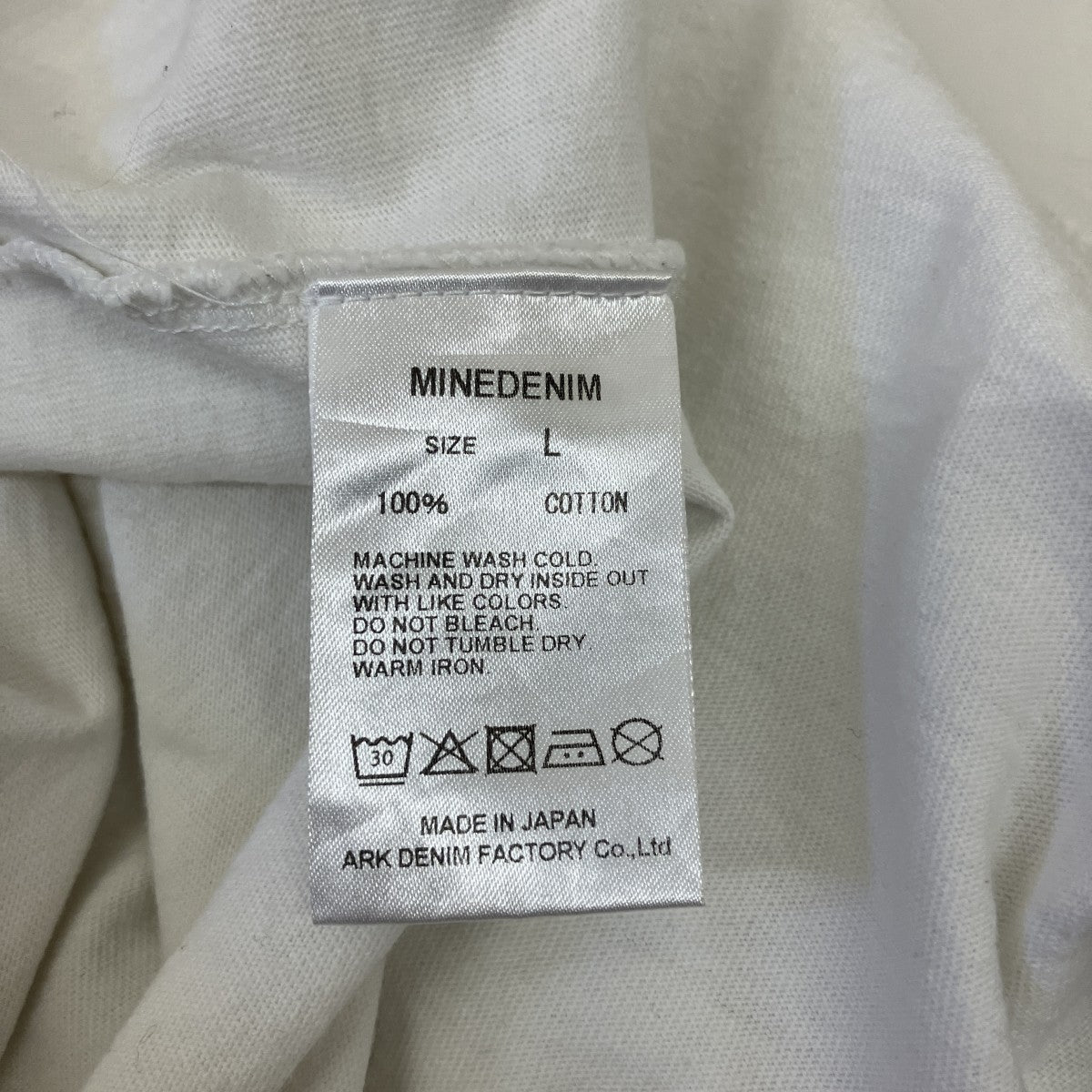 New Order×MINEDENIM MOVEMENT Crewneck T-SHクルーネックプリントTシャツMND-NOW.002-00-L2 古着・中古-5枚目のアイテム画像