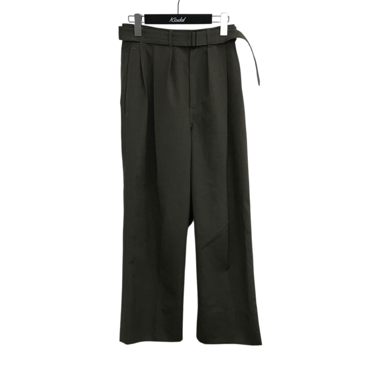 LEMAIRE ベルテッドパンツPA314 LF414 古着・中古-1枚目のアイテム画像