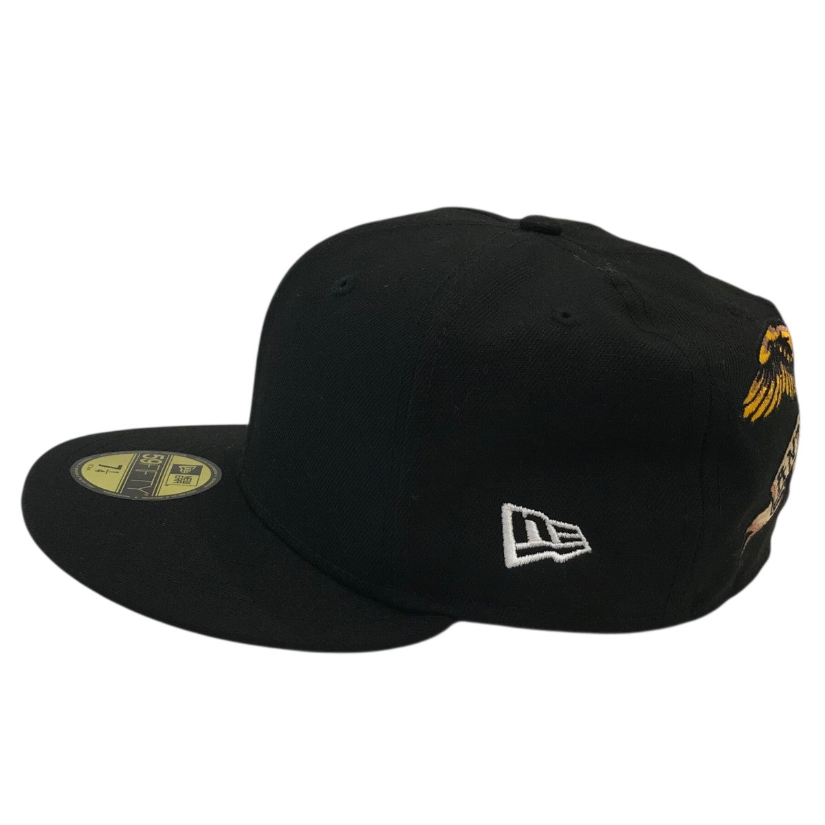 supreme黒帽子 Supreme×ANTIHERO 25AWキャップ ブラック サイズ 7 1/4(57.7cm