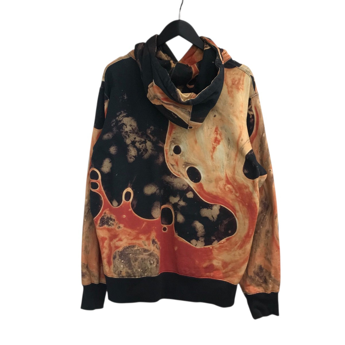 Supreme×Andres Serrano 17AW「Blood and Semen Hooded Sweatshirt」総柄プルオーバーパーカー 古着・中古-2枚目のアイテム画像