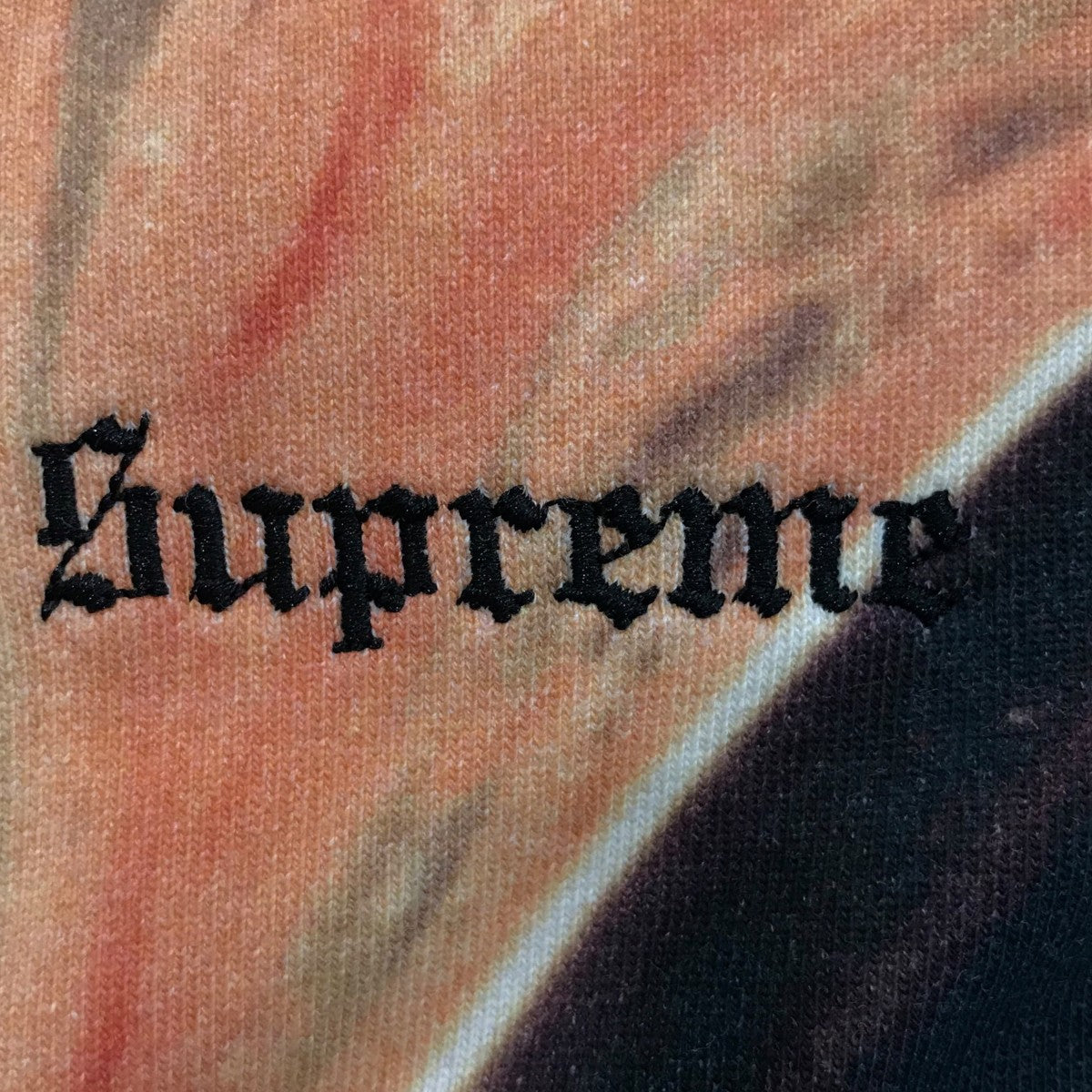 Supreme×Andres Serrano 17AW「Blood and Semen Hooded Sweatshirt」総柄プルオーバーパーカー 古着・中古-8枚目のアイテム画像