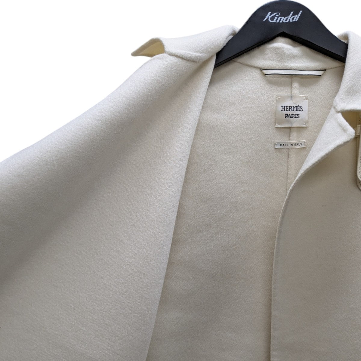 HERMES カシミヤジャケット 古着・中古-3枚目のアイテム画像