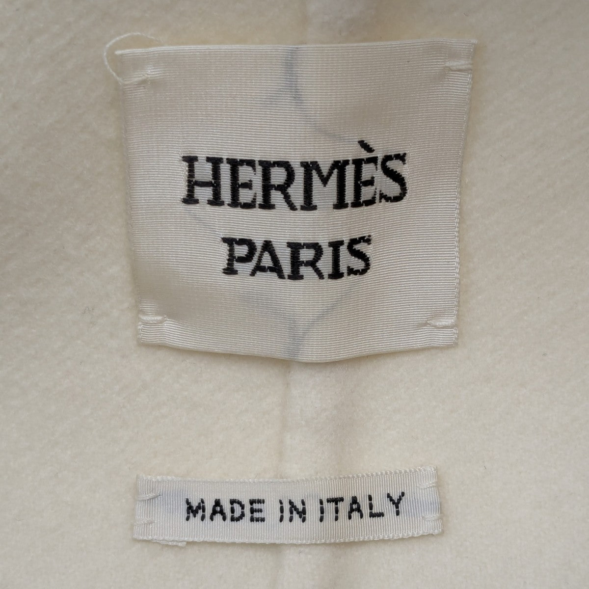 HERMES カシミヤジャケット 古着・中古-8枚目のアイテム画像