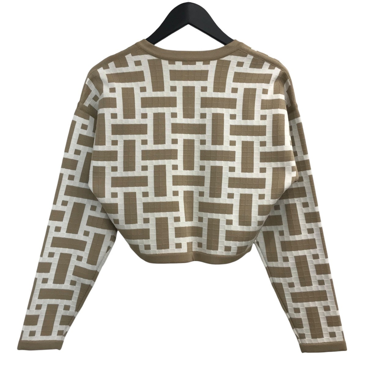 HERMES(エルメス) モザイク柄ジャケット46 7729 46 7729 ベージュ