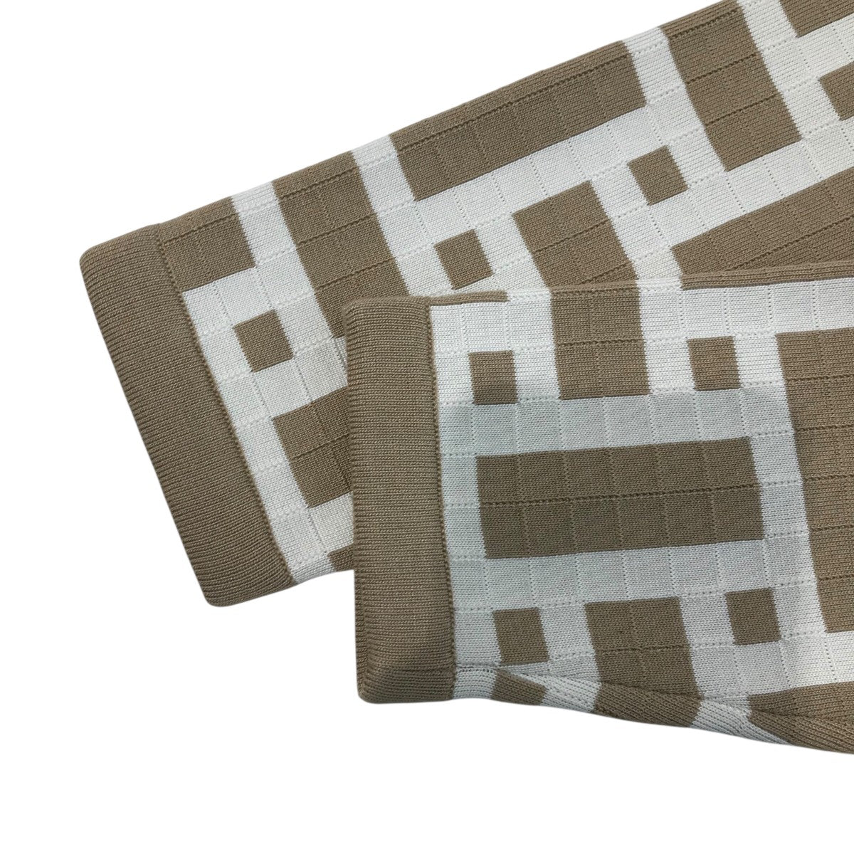 HERMES(エルメス) モザイク柄ジャケット46 7729 46 7729 ベージュ