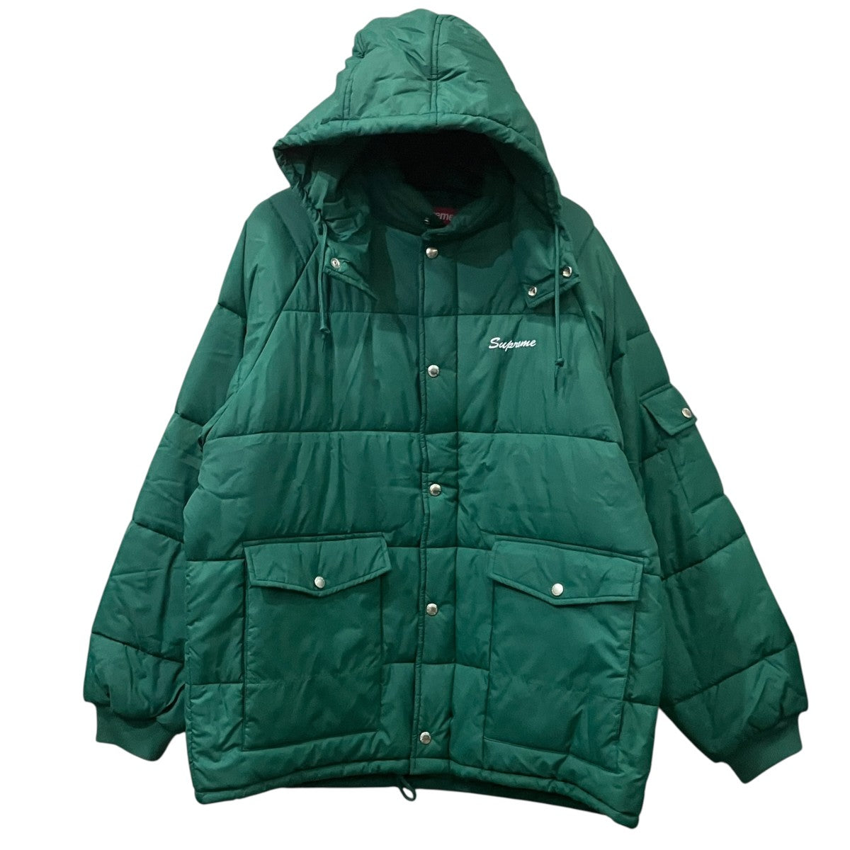 Supreme Jane’s Addiction Mechanics Jacket バックプリントプリマロフトジャケット 古着・中古-1枚目のアイテム画像