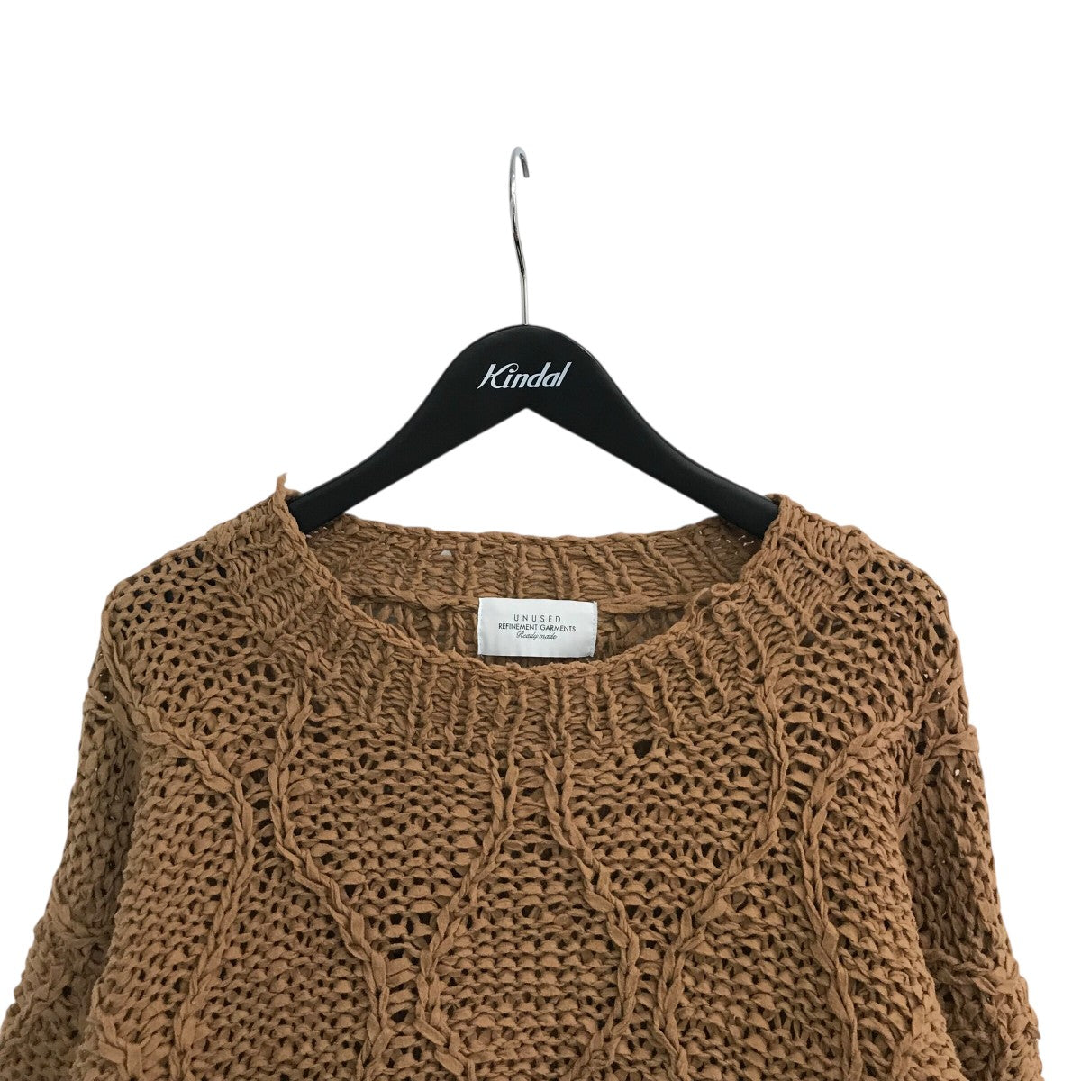 23SS「handknitted crewneck sweater」ハンドニットUS2336