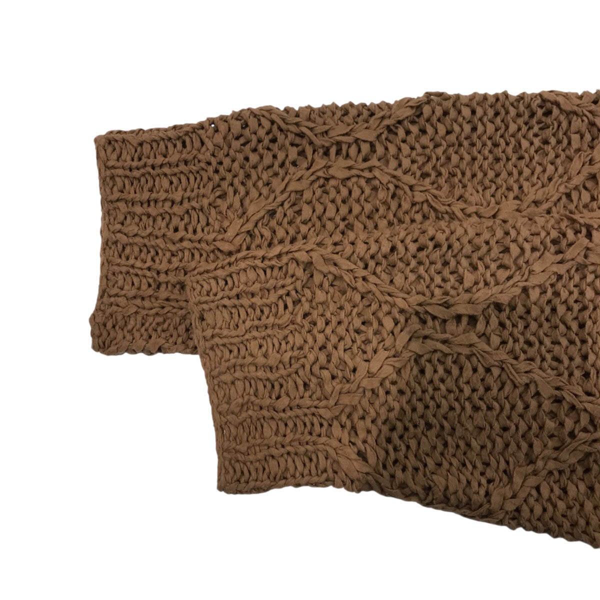 23SS「handknitted crewneck sweater」ハンドニットUS2336