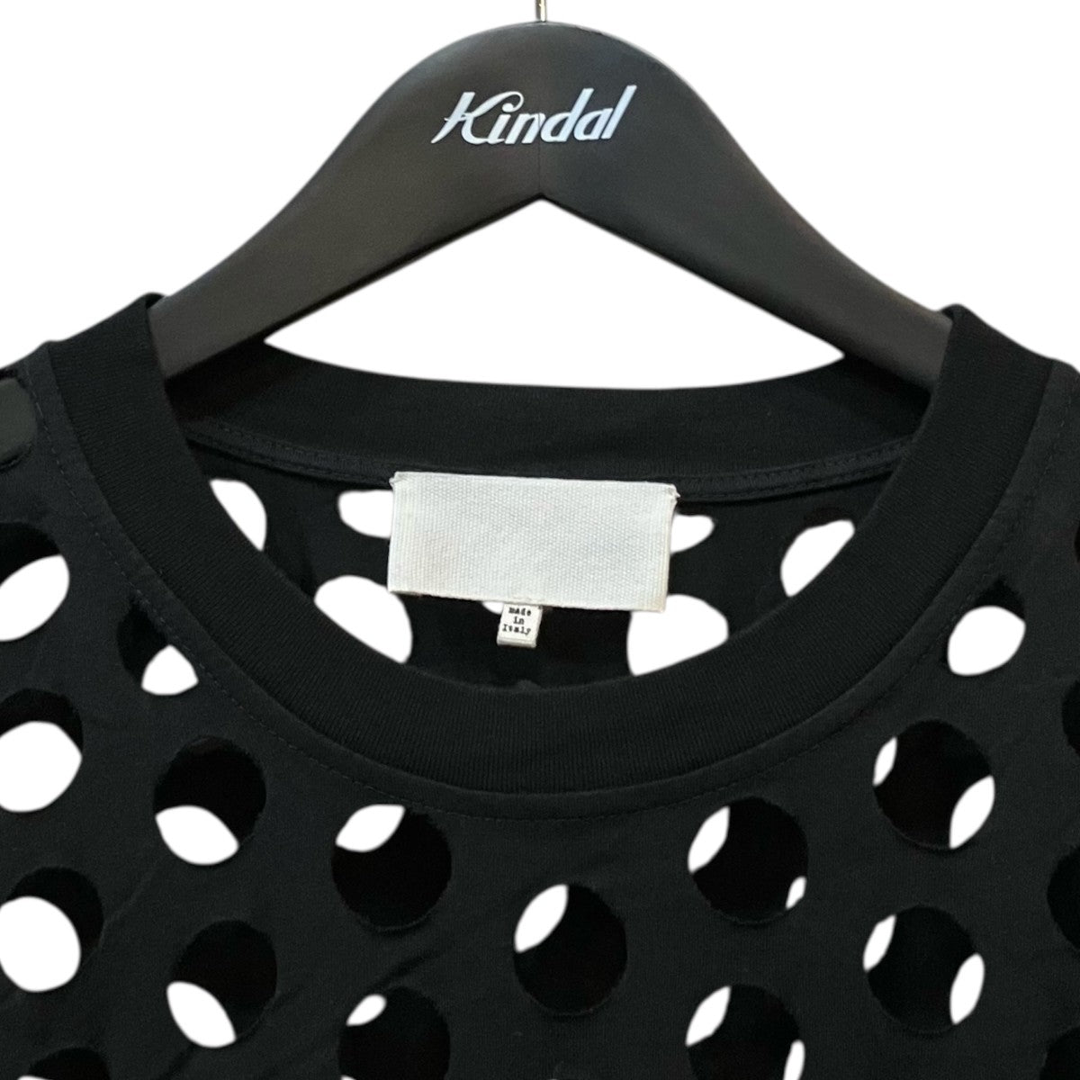 Maison Margiela HOLES OVERSIZE T-SHIRT パンチングTシャツ 古着・中古-3枚目のアイテム画像
