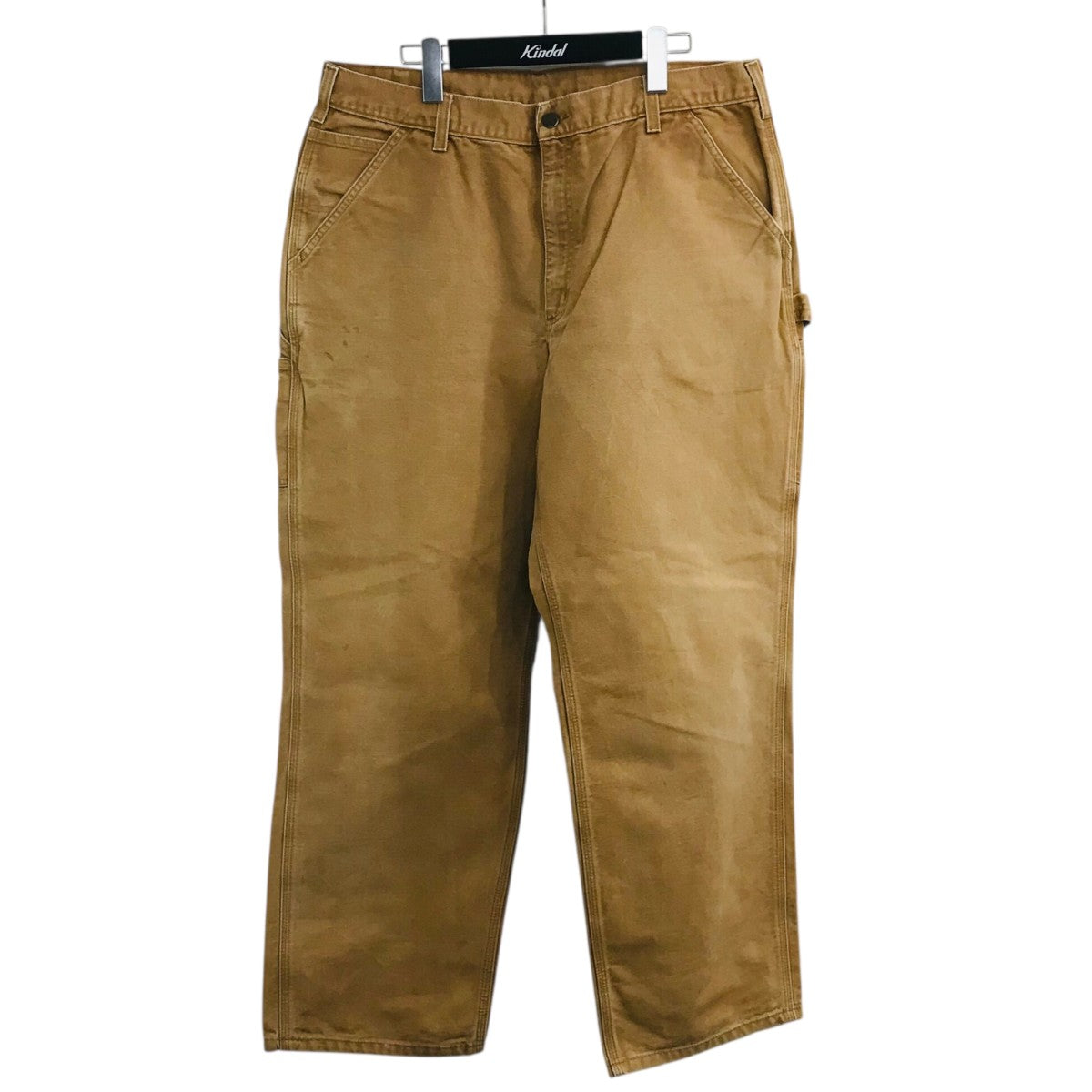 CarHartt ダックキャンバスペインターパンツB11BRN 古着・中古-1枚目のアイテム画像
