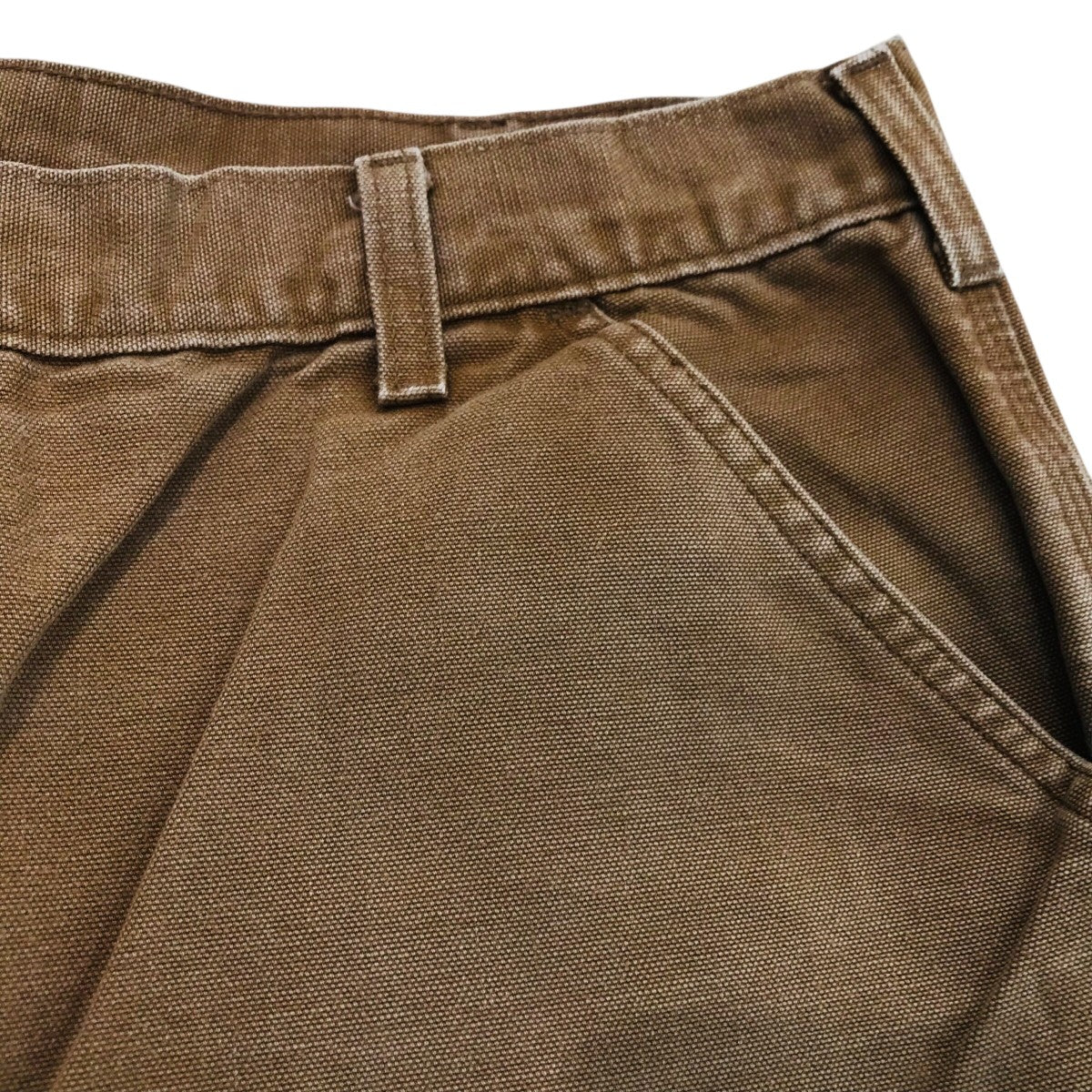 CarHartt ダックキャンバスペインターパンツB11BRN 古着・中古-6枚目のアイテム画像