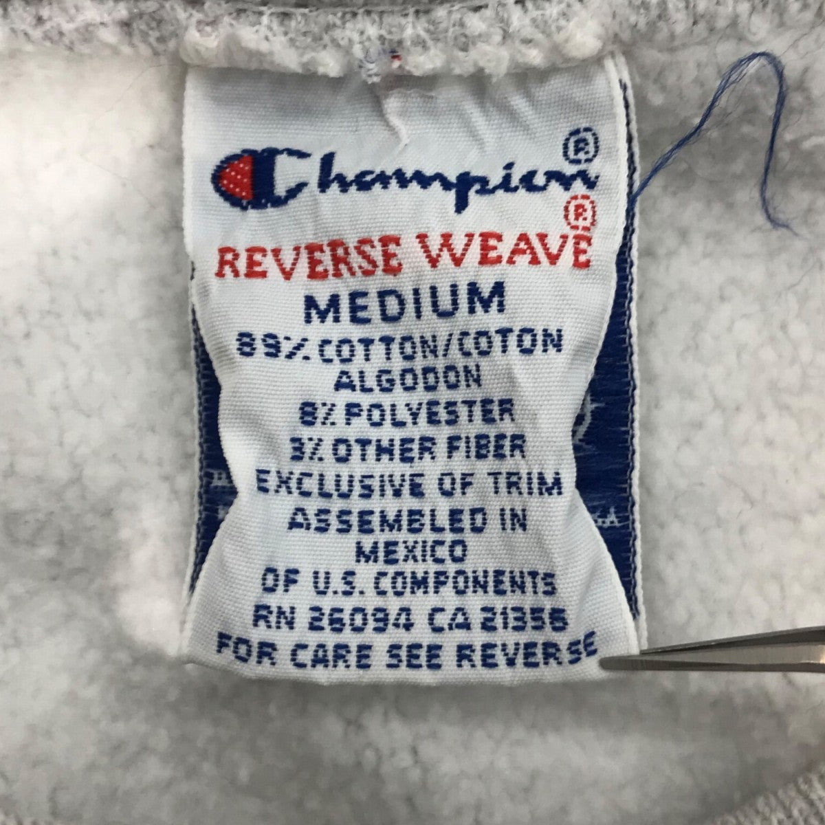 Champion 90sリバースウィーブスウェット 古着・中古-5枚目のアイテム画像