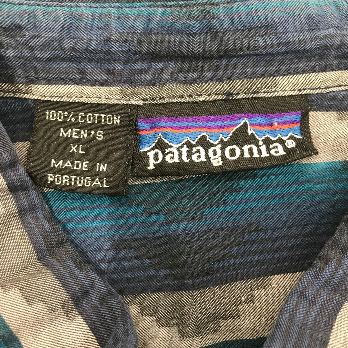 Patagonia ストライプシャツ 古着・中古-5枚目のアイテム画像