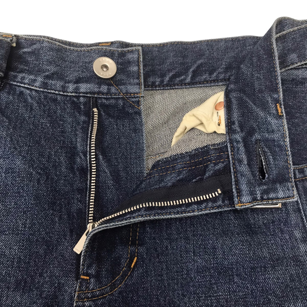 sacai(サカイ) SAMPLE品デニムロングスカート インディゴ サイズ 表記