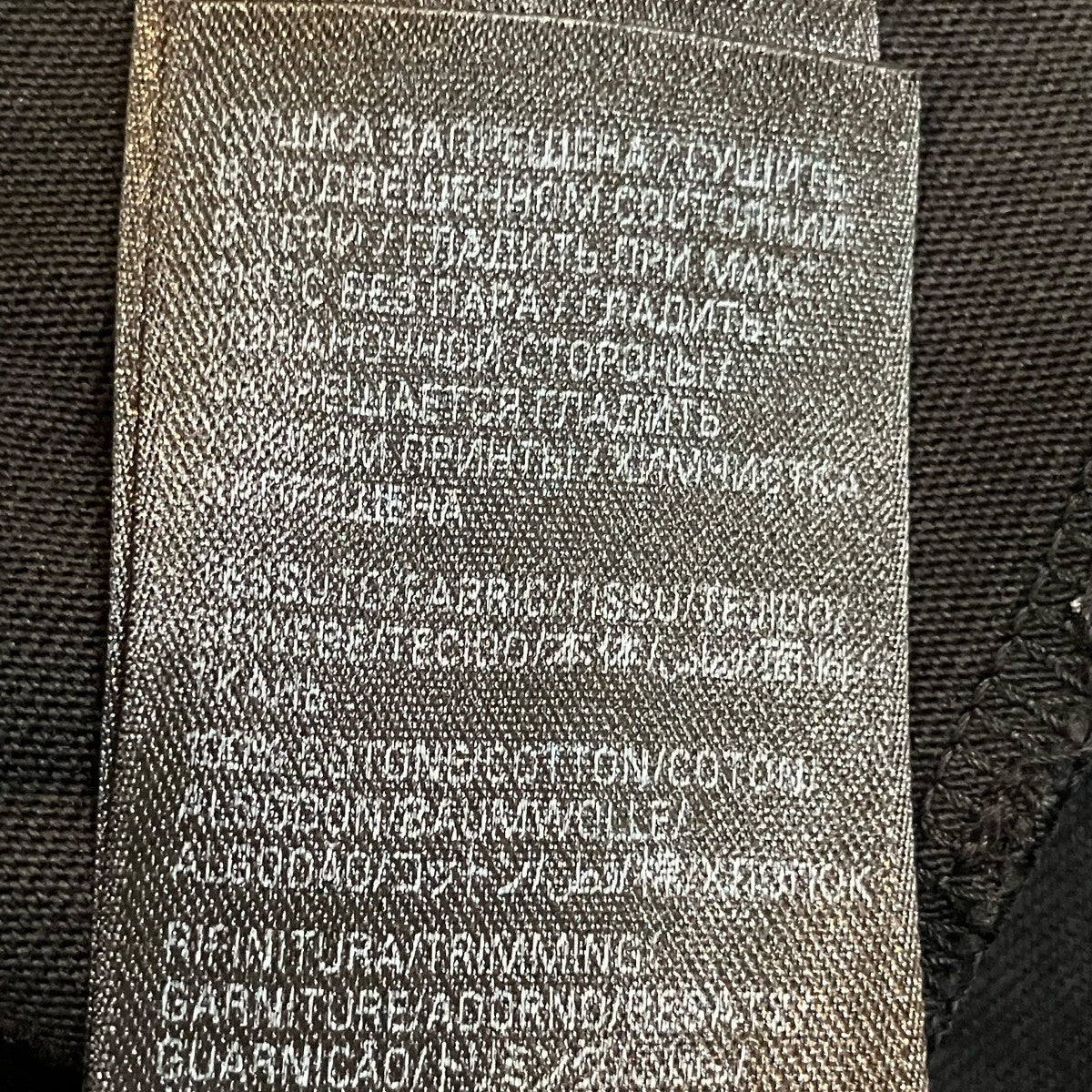 BALENCIAGA ダメージ加工Paris MoonプリントTシャツ 古着・中古-6枚目のアイテム画像