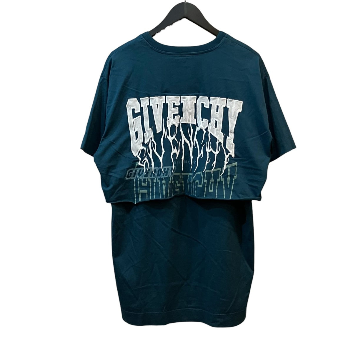 GIVENCHY レイヤードオーバーラッププリントTシャツ 古着・中古-2枚目のアイテム画像