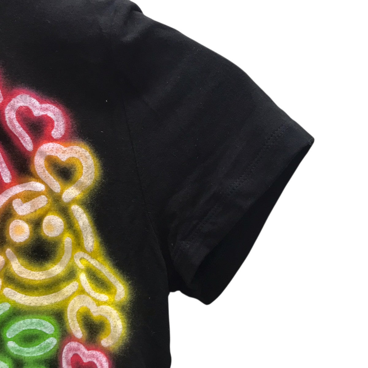 25SS FANSERVICE NEON PAINT T-SHIRT ファンサービスプリントTシャツ