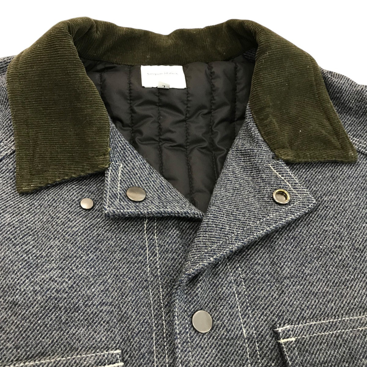 「WOOL DENIM COVERALL BIGNESS」中綿カバーオール23AWJKH004